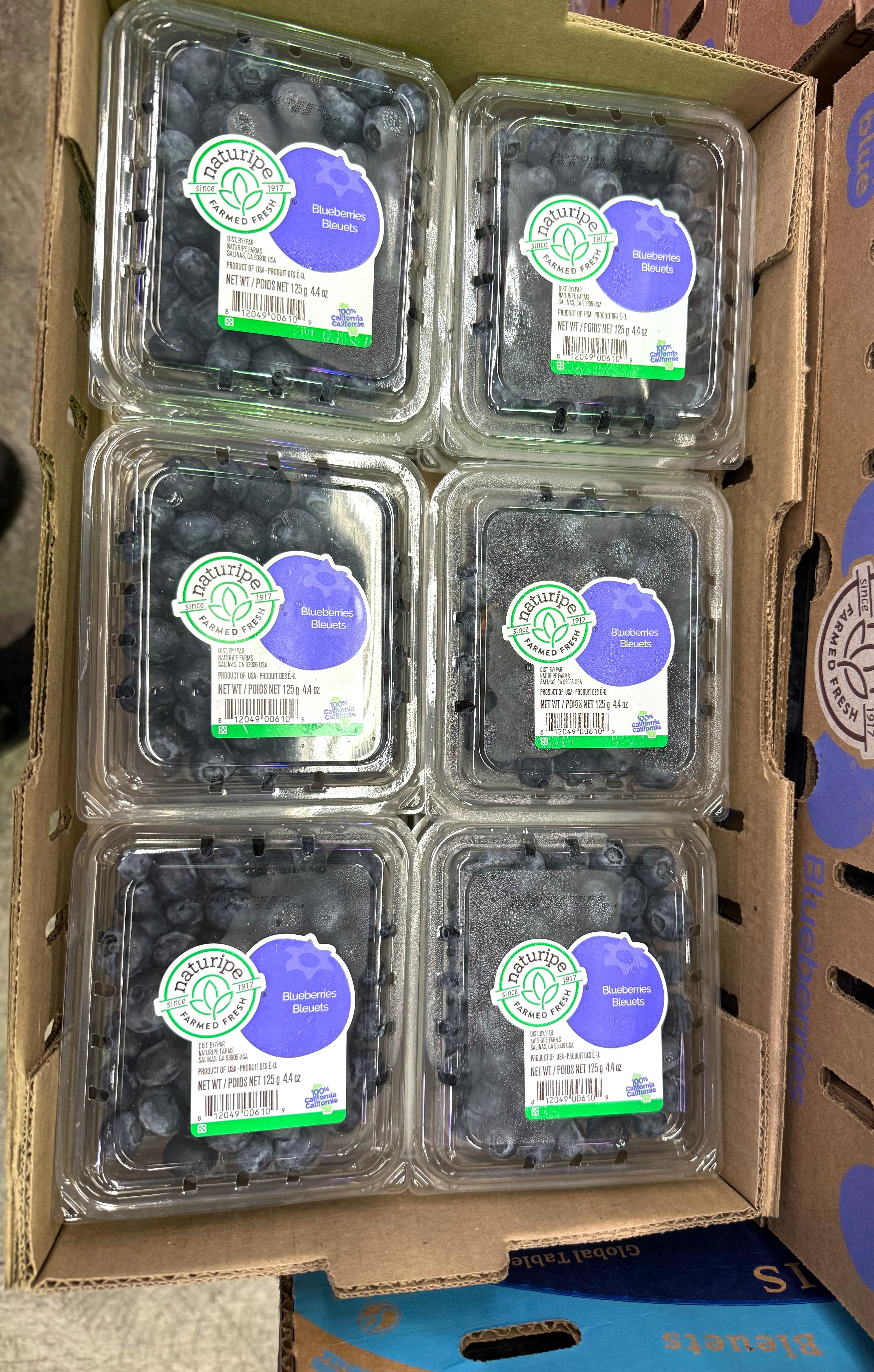 特大藍莓18mm上-125g*12盒(1000)