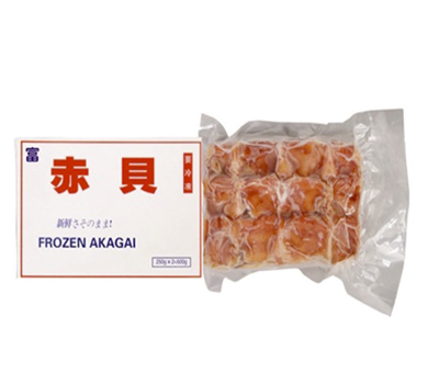 冷凍赤貝(生食)250g*1包(500)